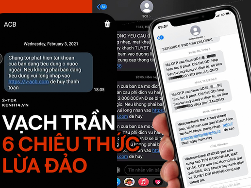 Vạch trần 6 chiêu trò lừa đảo tinh vi chiếm đoạt tiền trong tài khoản ngân hàng, người dùng cần hết sức cảnh giác