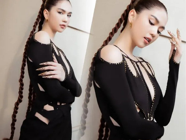 Ngọc Trinh 'bắt trend' BlackPink với nails móng dài, đính đá đẹp mê ly