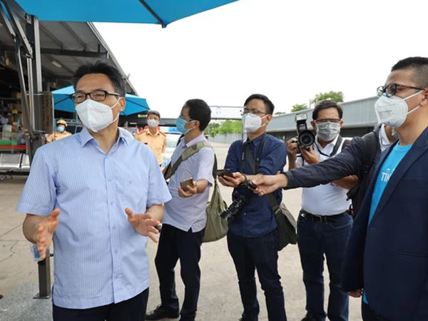 Phó Thủ tướng: 'Đảm bảo lương thực, thực phẩm thiết yếu cho người dân TP.HCM'