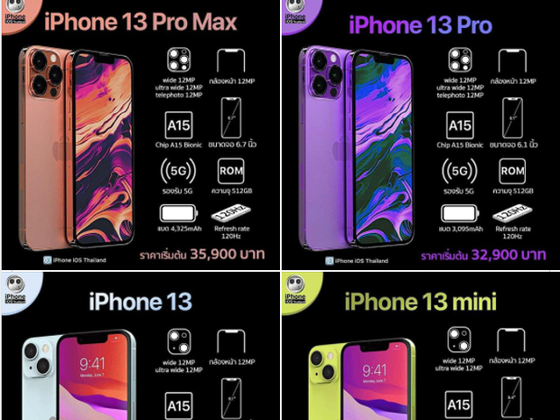 Cộng đồng mạng 'phát sốt' với thông tin vừa được hé lộ về 4 chiếc iPhone 13