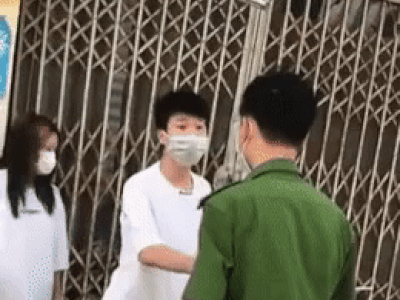 Chở bạn gái ra đường trong thời gian giãn cách, thanh niên chửi bới, lớn tiếng chống đối: 'Cho mang xe về đấy, cháu thích thì cháu lên phường lấy'
