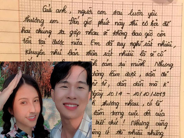 Lộ tâm thư của Thiên An gửi Jack, đề cập rõ ràng về chuyện sinh thêm con và xây dựng gia đình?