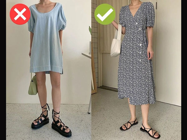 4 kiểu giày không nên mix cùng váy vì làm xấu cả tổng thể, mất đi vẻ duyên dáng