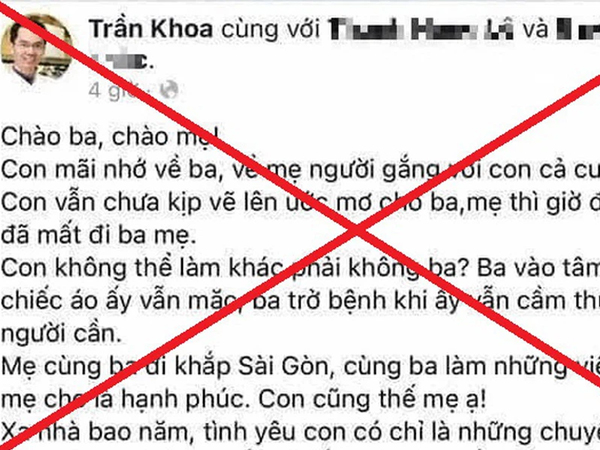 Sở Y tế TP.HCM: Thông tin 'bác sĩ Khoa rút ống thở của mẹ cứu sản phụ song sinh' là hư cấu
