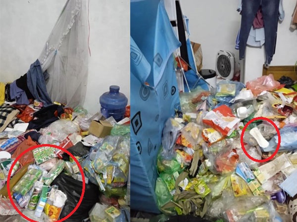 Choáng váng với căn phòng trọ như bãi rác của 'gái ngoan chưa chồng', chủ nhà 'khóc thét' khi vừa mở cửa