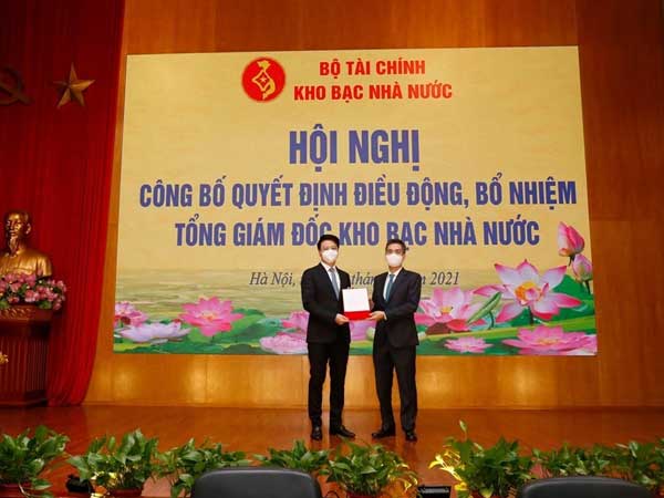 Ông Trần Quân được bổ nhiệm chức Tổng giám đốc Kho bạc Nhà nước