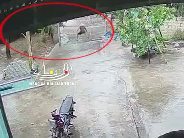 Kinh hoàng khoảnh khắc sét đánh 'cháy đất', tóe lửa, người đàn ông đứng cách 3m vẫn bị ảnh hưởng, may mắn thoát chết