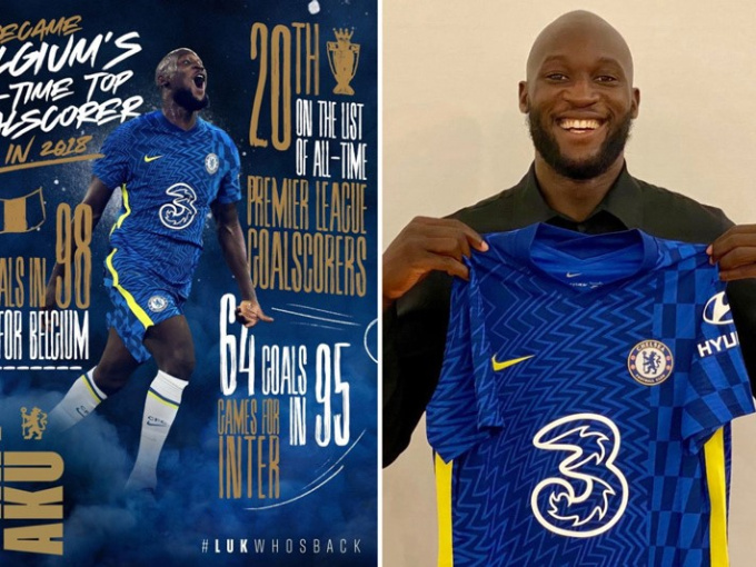 Chelsea công bố 'bom tấn' 97,5 triệu bảng