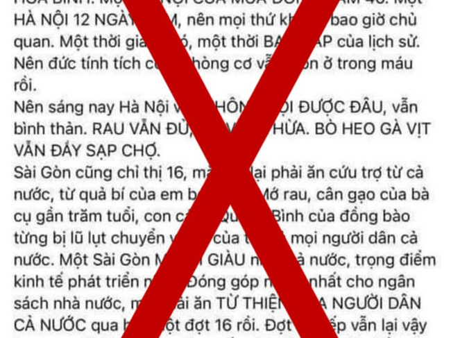 Người phụ nữ viết status 'Sài Gòn ăn từ thiện cả nước' bị phạt 5 triệu đồng