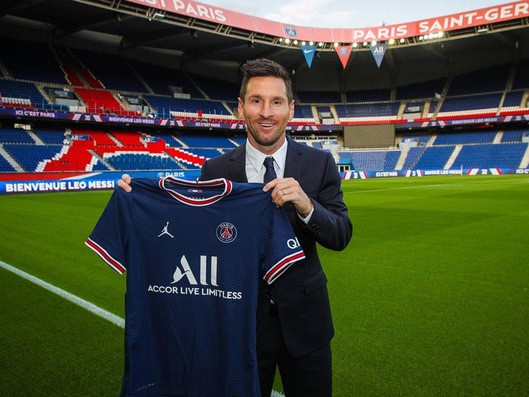 Một phần thu nhập của Messi tại PSG được trả bằng tiền điện tử