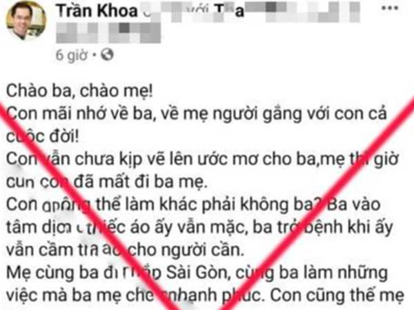TP HCM: Mời thêm 3 chủ tài khoản Facebook liên quan vụ 'bác sĩ Khoa' lên làm việc