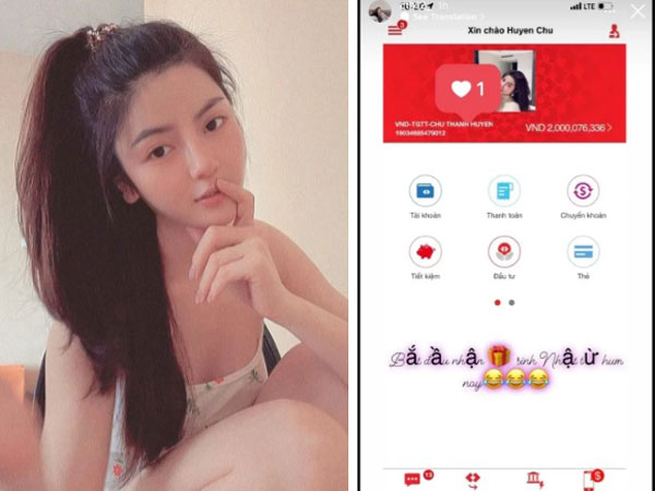 Để lộ số dư tài khoản vài tỷ, bồ tin đồn Quang Hải bất ngờ nói đạo lý về chuyện khoe của