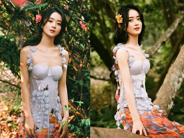 Triệu Lệ Dĩnh 'đánh úp' bộ ảnh mừng Thất Tịch độc thân đầu tiên hậu ly hôn: Mê hồn đúng chuẩn gái 1 con trông mòn con mắt