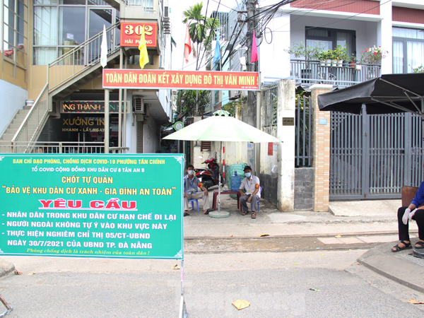 Cận cảnh những 'vùng xanh' giữ khu dân cư sạch COVID-19 ở Đà Nẵng