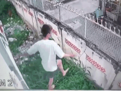 Thèm thuốc lá, nam thanh niên 'bật tường' trốn khỏi khu cách ly
