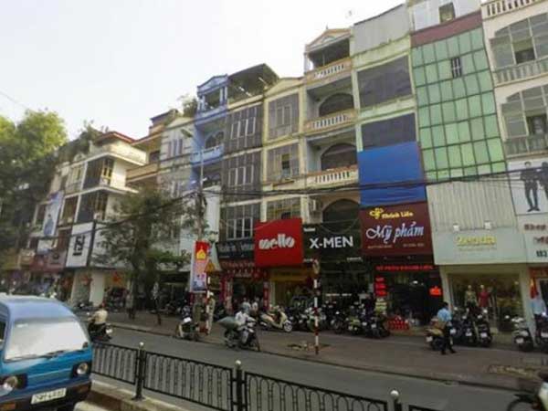 'Cú nổ' 600 triệu/m2, mặt tiền đường Chùa Bộc đắt như phố cổ
