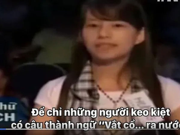 Cô gái nói sai một câu thành ngữ trên sóng truyền hình, khán giả vẫn nhớ như in dù đã 10 năm trôi qua
