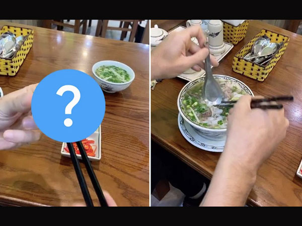 Thực hiện một hành động vô duyên khi đi ăn phở, anh Tây bị dân mạng ném đá kịch liệt: 'Người Việt Nam chúng tôi không ai làm vậy!'