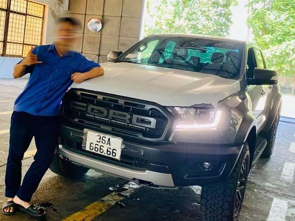 Dân chơi lan Thanh Hoá bốc biển ngũ quý 6 cho Ford Ranger Raptor, dân tình dự đoán sang tay lãi ngay tiền tỷ