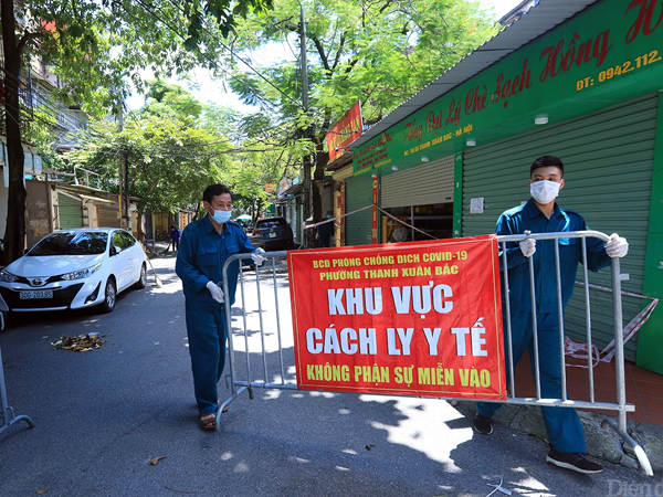 Hà Nội: Gỡ bỏ phong tỏa tòa nhà E8 Thanh Xuân Bắc