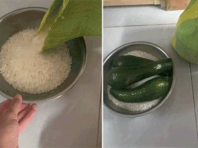 Chưa kịp mừng vì mạnh thường quân gửi gạo từ thiện, cô gái không ngờ vì còn có thứ được 'giấu' bên trong