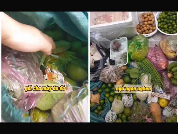 Mẹ gửi 'chút' thực phẩm tiếp tế lên Sài Gòn cho con trai, nhìn thùng đồ mà anh chàng thảng thốt