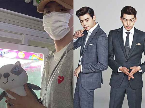 Lee Jong Suk hiếm hoi hé lộ quan hệ 'tình bạn là 1 dạng tình yêu' với tài tử Kim Woo Bin qua hành động quắn quéo