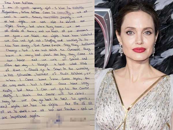 Bức tâm thư của cô bé người Afghanistan gửi Angelina Jolie: Tương lai của chúng cháu thật tăm tối