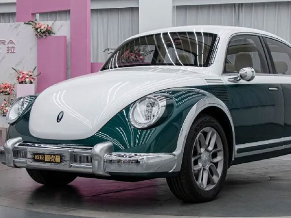 Xe điện giống hệt huyền thoại xe con bọ Volkswagen lộ diện, sạc đầy chạy tới 400km