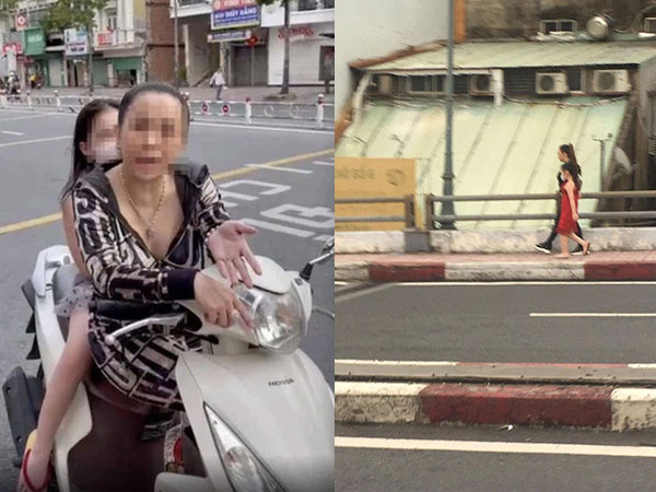 'Chị đại quận 4' lại tái xuất: Vẫn không đeo khẩu trang, dẫn con gái đi lang thang trên phố trong ngày đầu TP.HCM siết chặt giãn cách