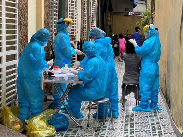 Hải Phòng phát hiện 1 ca nhiễm SARS-CoV-2 ngoài cộng đồng sau 23 ngày không có ca mắc