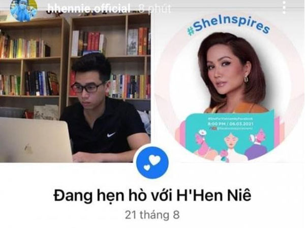 Hoa hậu H'Hen Niê công khai hẹn hò với bạn trai lạ mặt?