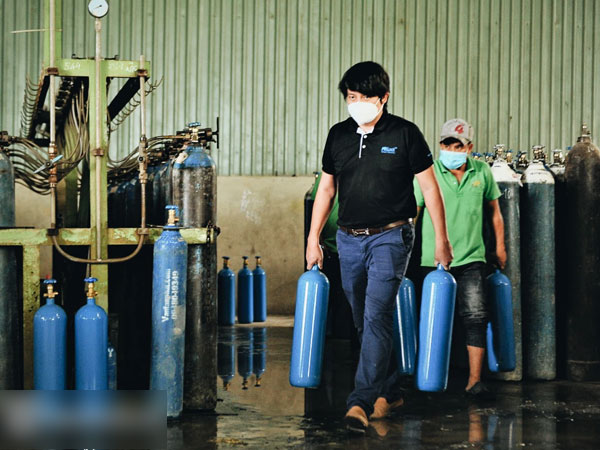 50% vỏ bình đã được trả lại cho ATM Oxy, không có chuyện F0 bán vỏ bình để ăn nhậu