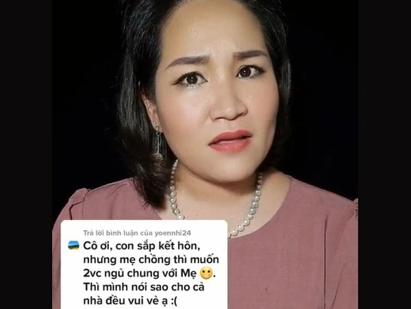Mẹ chồng đề nghị con dâu tương lai 'cưới xong hai vợ chồng phải ngủ cùng mẹ', lời yêu cầu khiến Tiến sĩ Tâm lý cũng phải giật mình
