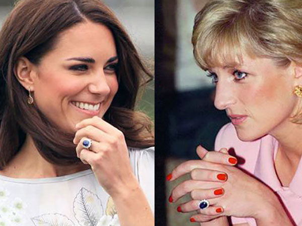 Kate sửa nhẫn đính hôn từng thuộc về Diana trước đám cưới với William