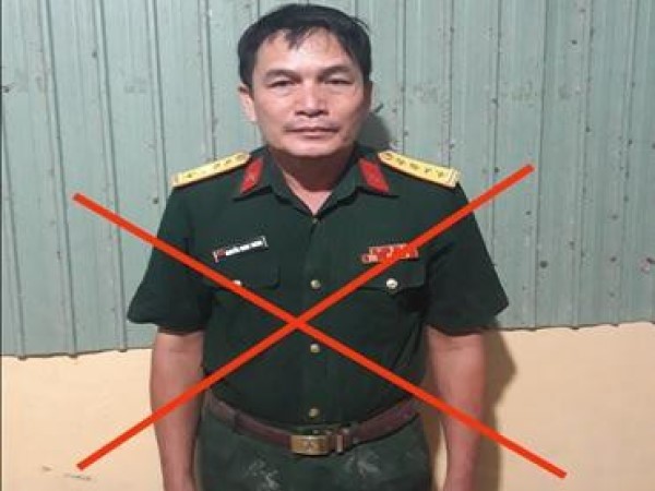 Đại tá rởm vượt chốt ở Hậu Giang bị khởi tố vì lừa đảo