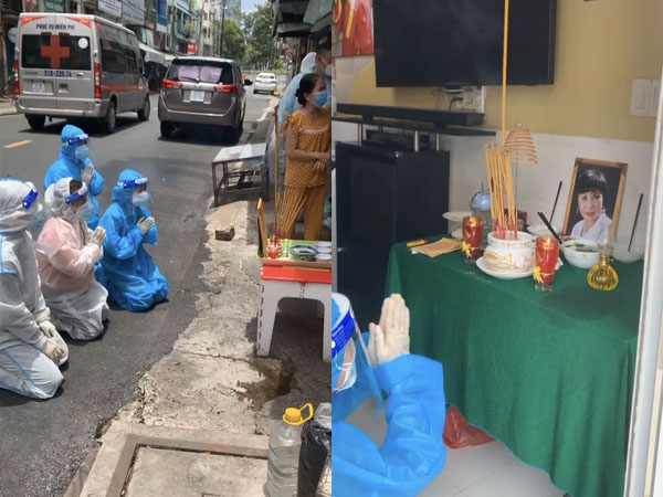 Tang lễ gấp rút của NS Bạch Mai: Bình Tinh suy sụp bên bàn thờ lập vội cho mẹ, NS Ngọc Huyền - Thoại Mỹ bật khóc nức nở
