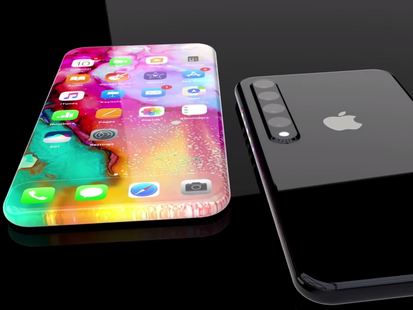 Xuất hiện concept iPhone 13 màn hình tràn viền, cụm 4 camera dọc siêu lạ mắt
