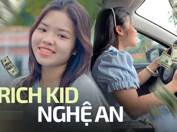 Ái nữ khu du lịch nghìn tỷ ở Nghệ An: Học phí 600 triệu/năm, chưa xong cấp 3 đã được bố mẹ tặng ô tô tiền tỷ