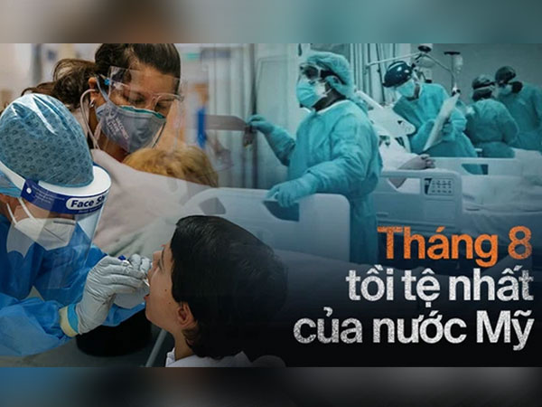 Chuyện gì xảy ra với nước Mỹ: Hơn 100.000 người nhập viện dù phân nửa dân số đã tiêm chủng Covid, một tháng 8 tồi tệ nhất kể từ đầu đại dịch