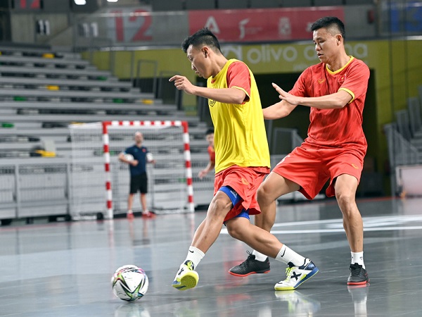 ĐT futsal Việt Nam tích cực chuẩn bị cho cuộc 'thử lửa' với đội bóng số 1 thế giới chuẩn bị cho World Cup