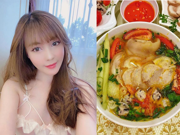 Ở nhà mùa dịch, giảng viên hot girl Âu Hà My trổ tài làm gái đảm, hy vọng sẽ được nấu ăn cho người yêu tương lai