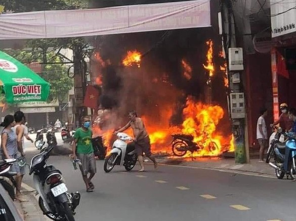 Bắt đối tượng gây ra vụ cháy thiêu rụi 4 căn nhà ở Vĩnh Phúc