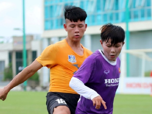 Tuyển nữ Việt Nam tiếp tục có trận giao hữu đặc biệt với đội nam trước vòng loại Asian Cup
