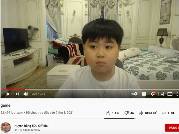 Quá trình làm Youtuber 'dễ hơn ăn kẹo' của tỷ phú nhỏ tuổi nhất Việt Nam, đăng video chỉ 18 giây cũng đạt hơn 30 nghìn lượt view