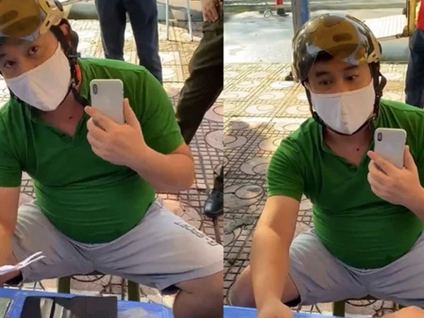 Bị phạt vì đi chợ sai ngày, sai địa điểm, người đàn ông cãi cùn: 'Cứ nhất quyết phạt thì tôi phải quay, còn xử lý theo tình thì thôi'
