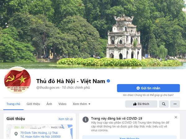 Hà Nội: Xử lý nghiêm các trang nhóm cố tình giả mạo thông tin của chính quyền Thành phố
