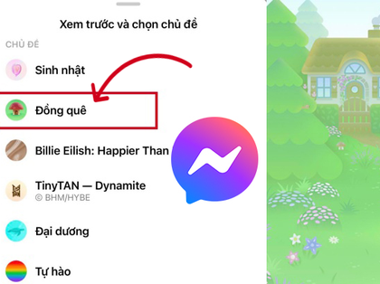 Messenger vừa update thêm theme mới siêu xinh khiến cộng đồng mạng 'dậy sóng'