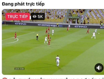 Fanpage On Sports gây phẫn nộ khi 'fake' kêu gọi xem trận Việt Nam - Australia nhưng chỉ phát lại các trận đấu cũ, đánh lừa người hâm mộ để tải ứng dụng?