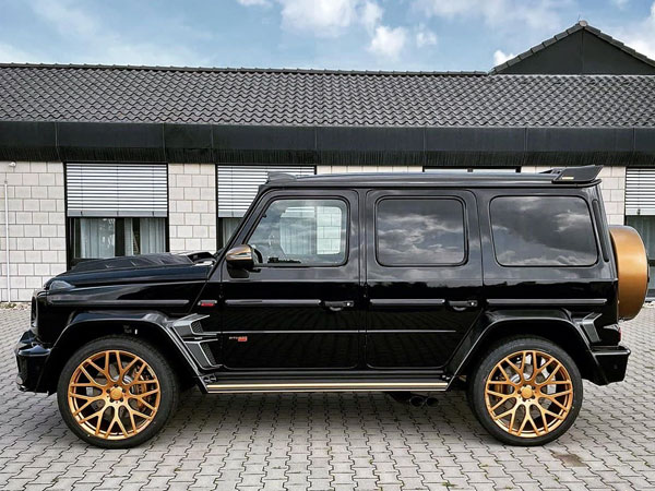 Đại lý tư nhân chào hàng Mercedes-AMG G 63 độ Brabus cực độc, thuộc 1 trong 5 chiếc trên toàn thế giới được 'mạ vàng'